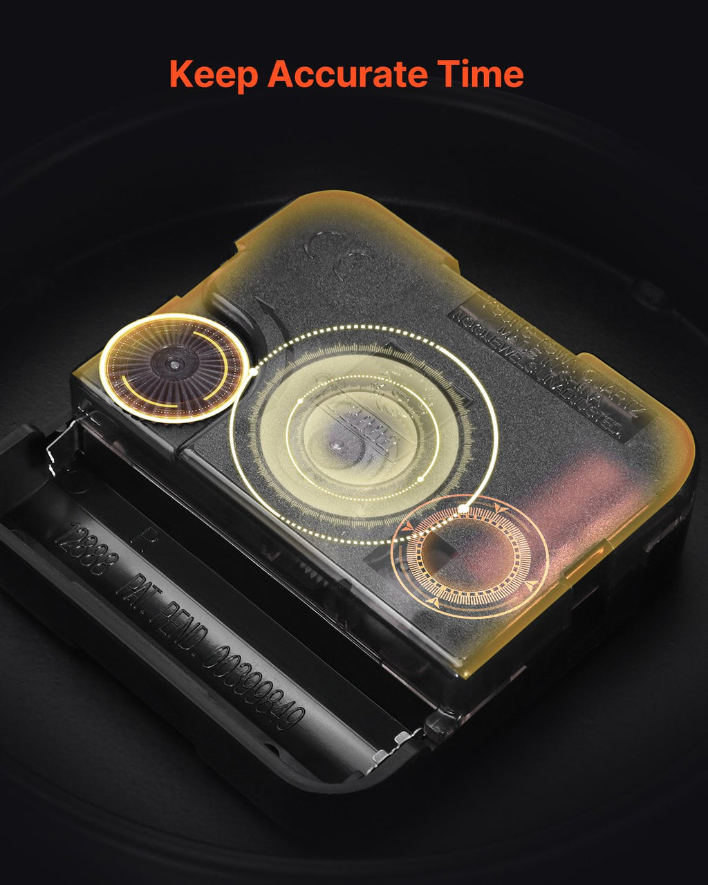 Horloge murale 24 pouces à chiffres romains, fonctionnant sur piles, silencieuse sans tic-tac, décorative ronde, Noir