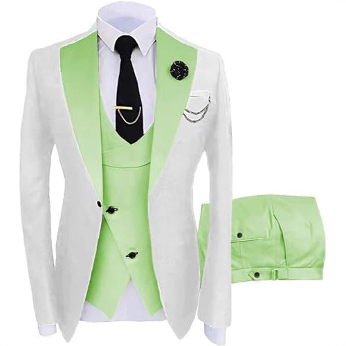 Costume trois pièces pour homme, couleurs mixtes, élégant et confortable