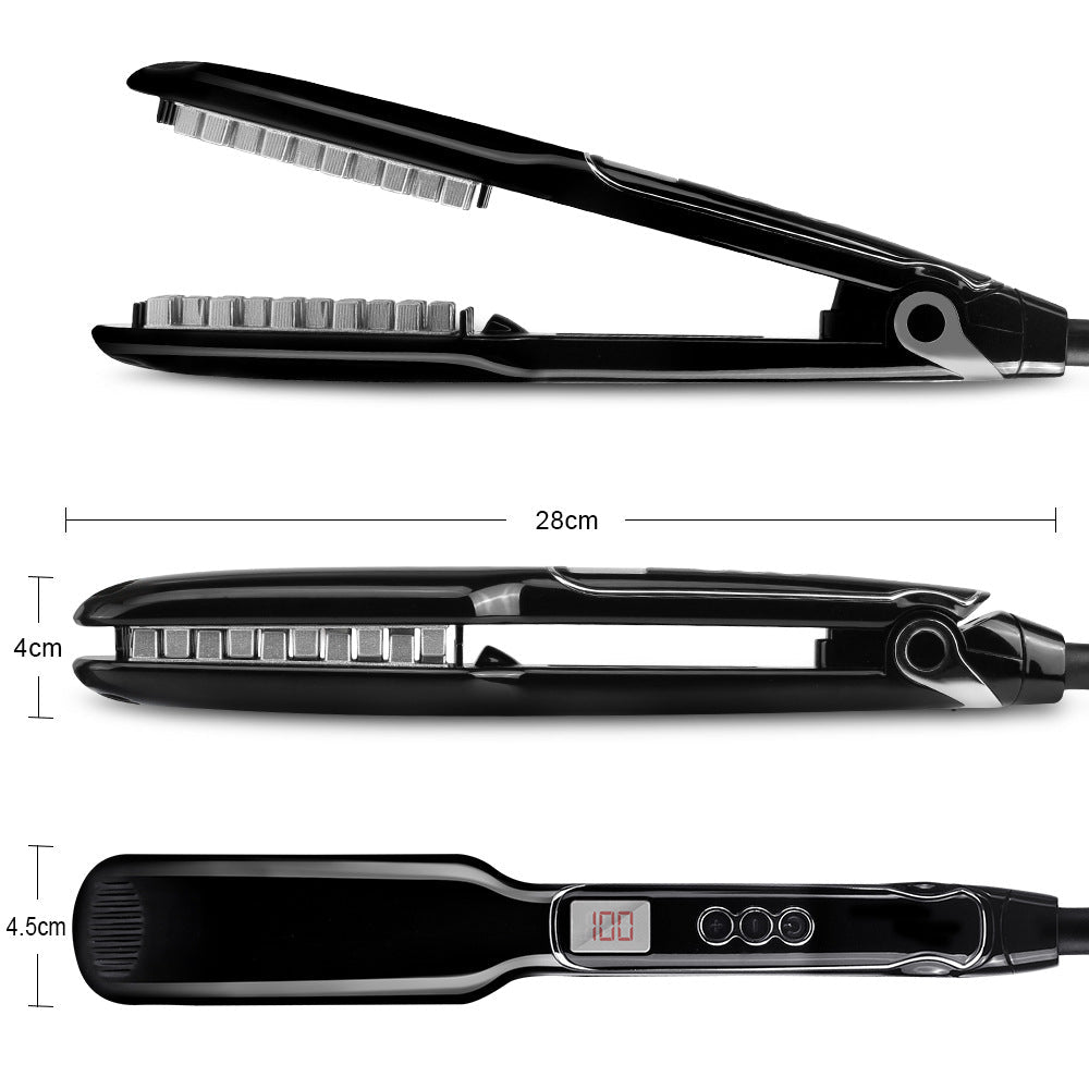 Fasion Cheveux Volumisant Fer fer plat fer à lisser Numérique fer plat avec écran lcd Cheveux Styling Outils - IVOIRART.COM