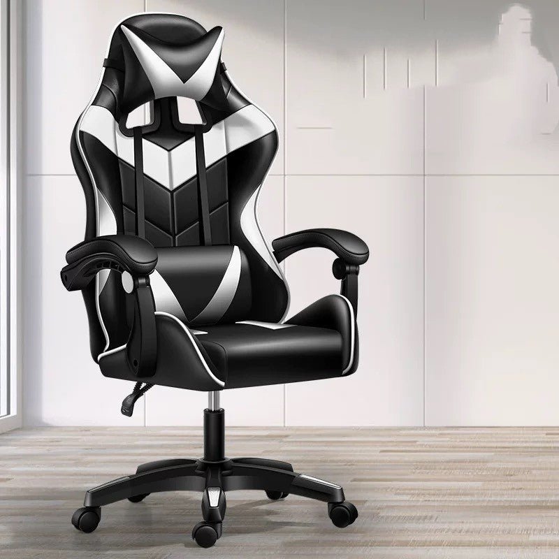 Fauteuil de bureau inclinable pour gaming, étudiant dortoir — Confort polyvalent - IVOIRART.COM