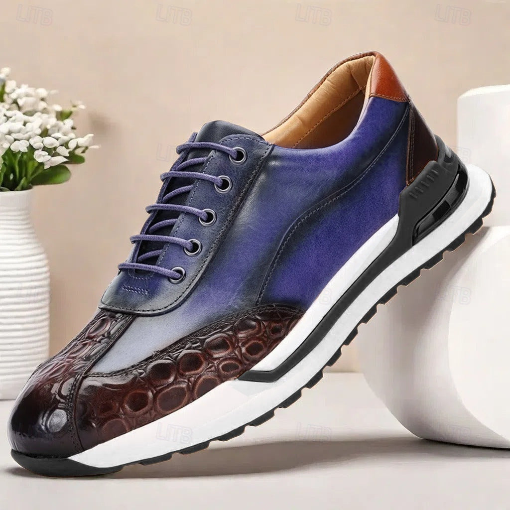 Chaussures Homme en Cuir de Vachette Première Couche pour un Style Authentique