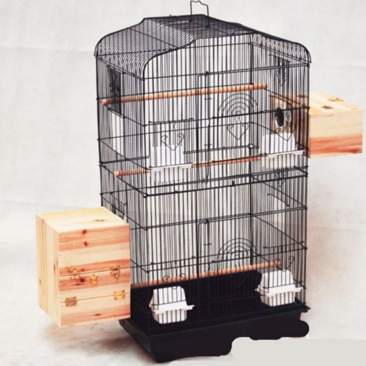 Cage portable en fil métallique pour perroquet et oiseaux, facile à transporter