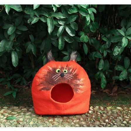 Felt Cat House Cat New Pet Wool Felt Pet Toy - IVOIRART.COM