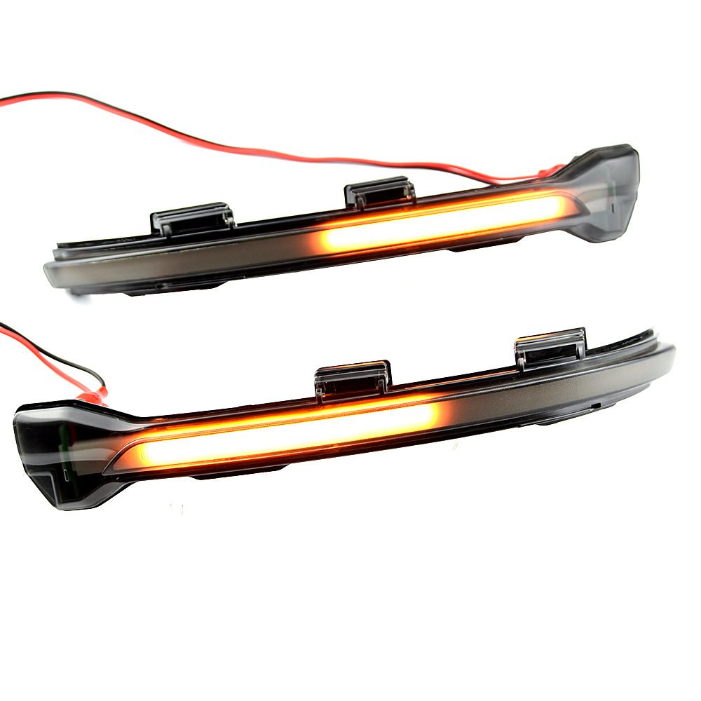 Feu de clignotant à balayage pour rétroviseur de voiture compatible Volkswagen Mk7 GTI (paire) - IVOIRART.COM