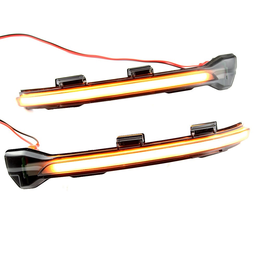 Feu de clignotant à balayage pour rétroviseur de voiture compatible Volkswagen Mk7 GTI (paire) - IVOIRART.COM