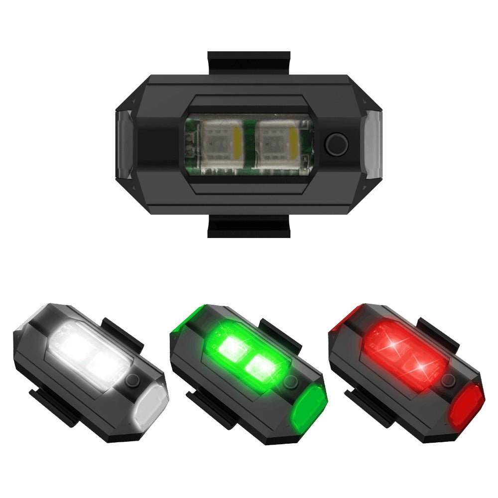 Feu de Signalisation pour Drone avec Lumière Stroboscopique 7 Couleurs Indicateur de Direction - IVOIRART.COM