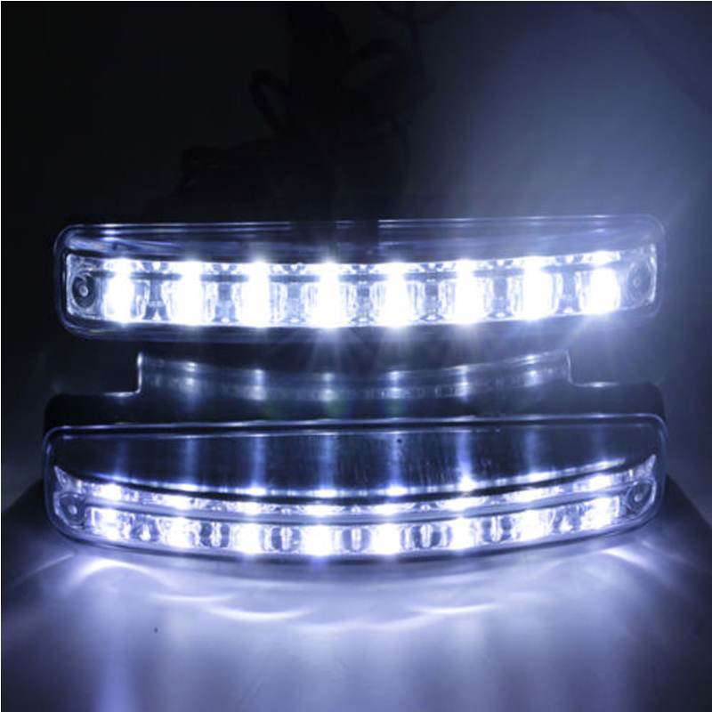 Feu de voiture universel LED haute puissance avec éclairage de jour et antibrouillard - IVOIRART.COM