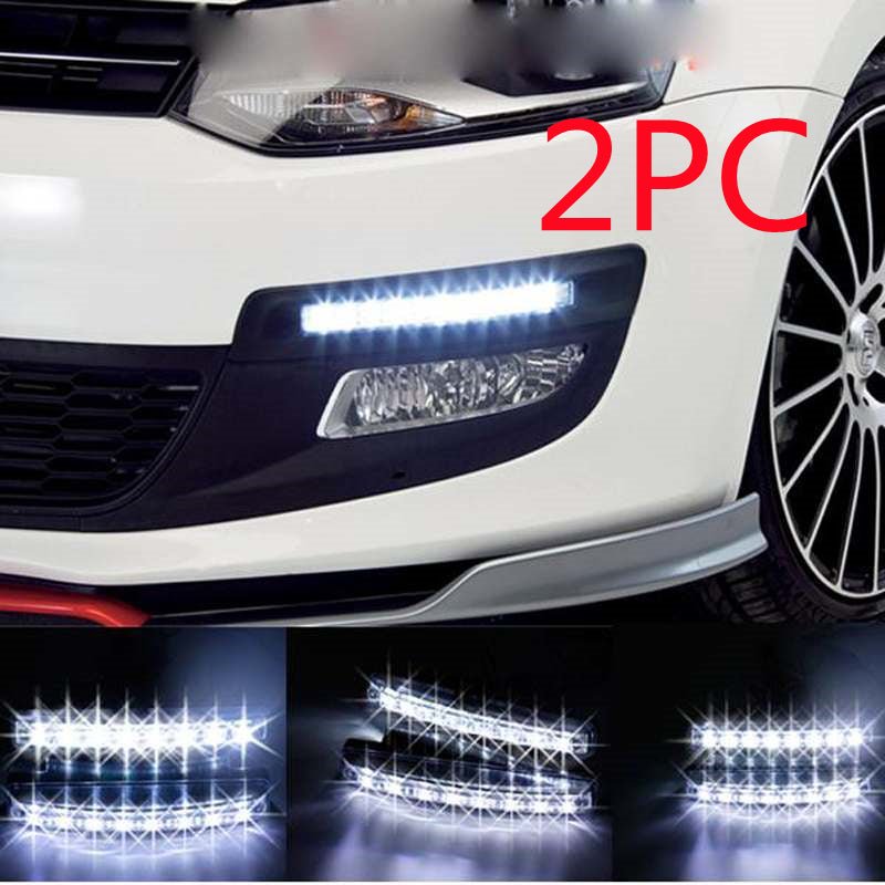 Feu de voiture universel LED haute puissance avec éclairage de jour et antibrouillard - IVOIRART.COM