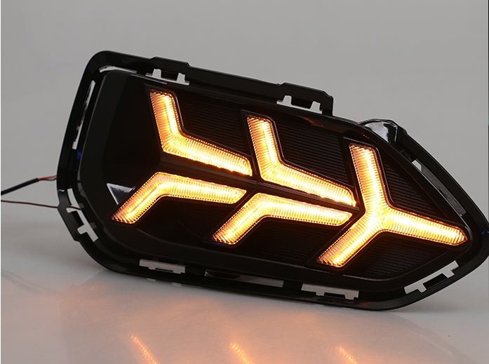 Feux de jour modifiés pour voiture à deux couleurs, lumière LED distincte - IVOIRART.COM