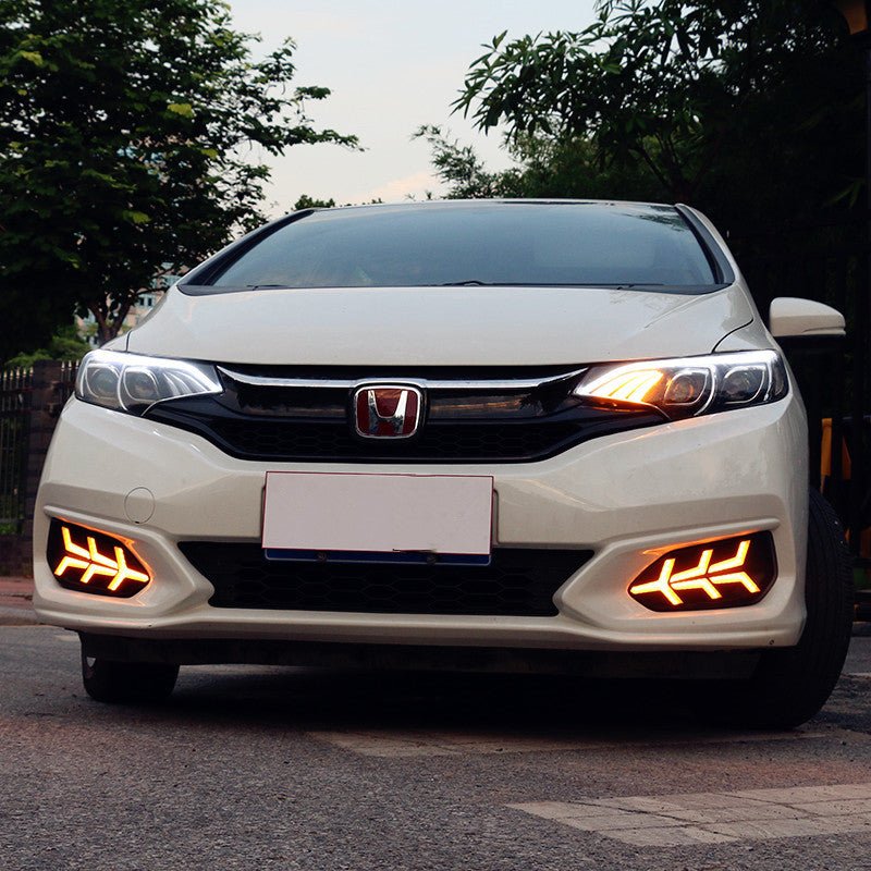 Feux de jour modifiés pour voiture à deux couleurs, lumière LED distincte - IVOIRART.COM