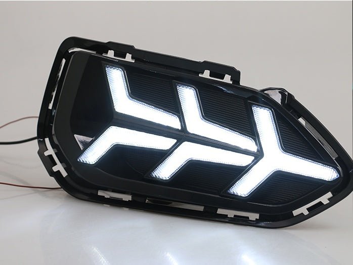 Feux de jour modifiés pour voiture à deux couleurs, lumière LED distincte - IVOIRART.COM