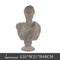 Figurine sculpture féminine moderne luxe légère en résine déco chic art design21 - IVOIRART.COM