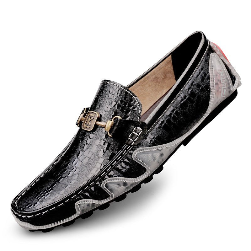 First Layer - Chaussures décontractées en cuir pleine fleur pour homme, confort. - IVOIRART.COM