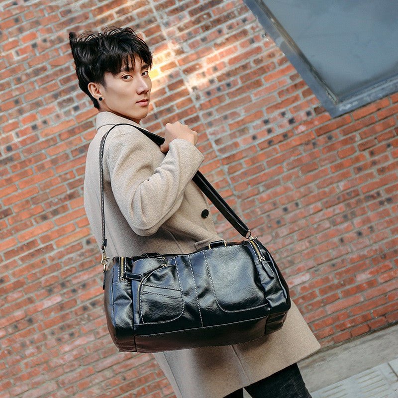 Fitness bagTravel bag men's portable large capacity luggage bag fitness bag - IVOIRART.COM