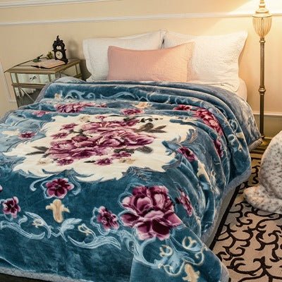 Flannel Blanket Student Single Dormitory Quilt Sheet - IVOIRART.COM