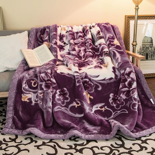 Flannel Blanket Student Single Dormitory Quilt Sheet - IVOIRART.COM