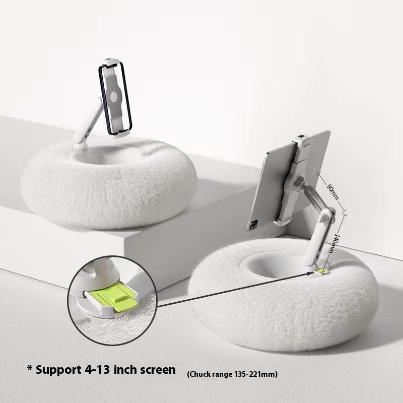 Flat Computer Mobile Phone Universal Plush Pillow Bracket - IVOIRART.COM