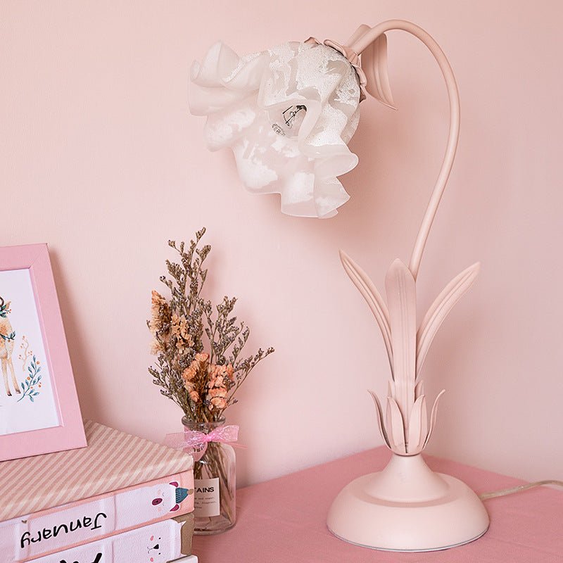 Flower Princess Room Desk Decorative Lamp - IVOIRART.COM