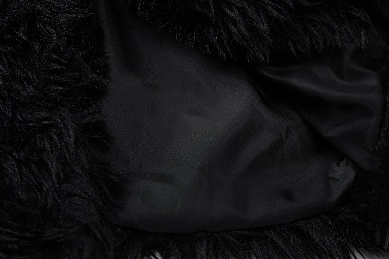 Fluffy Woolen Leather Ring Top Hot Girl Loose - IVOIRART.COM