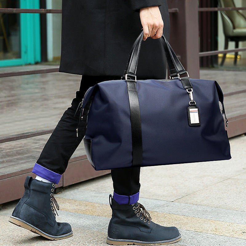 Folding Korean duffle bag outdoor men's bag - IVOIRART.COM