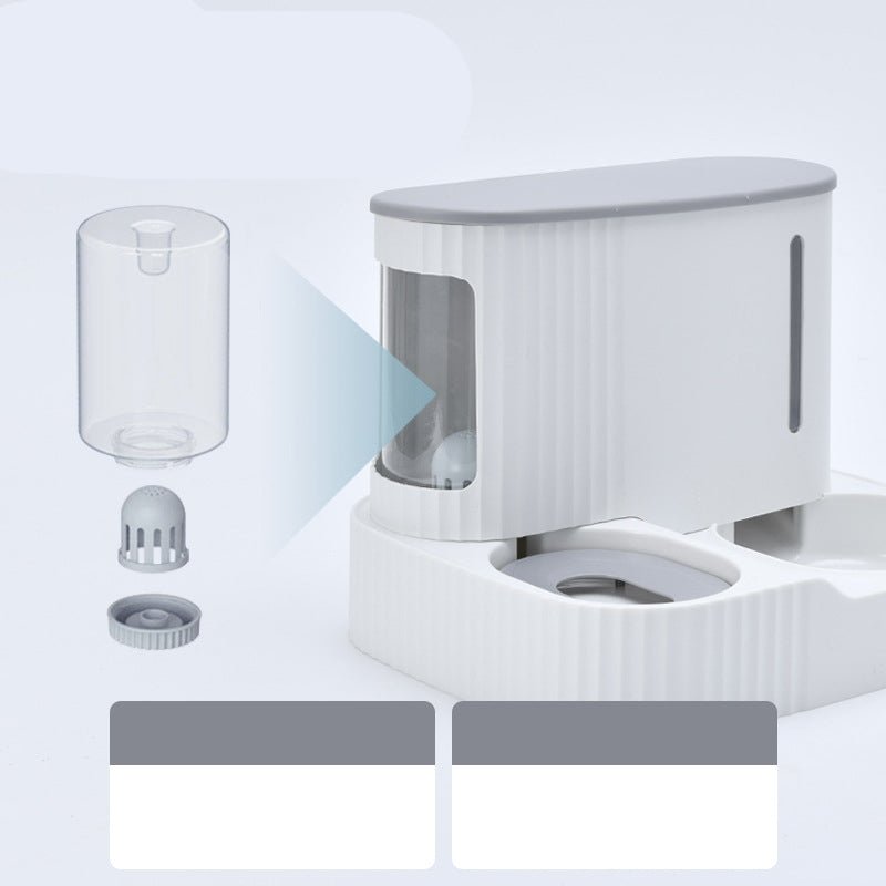 Fontaine automatique pour chat avec distributeur d'eau intégré - Accessoires pour animaux - IVOIRART.COM