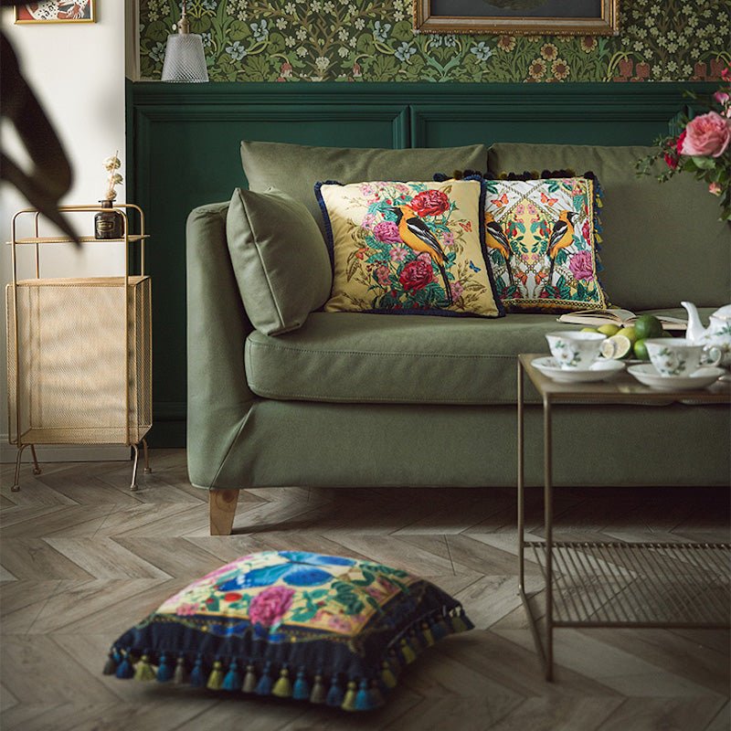 Forest luxury cushion cover - IVOIRART.COM