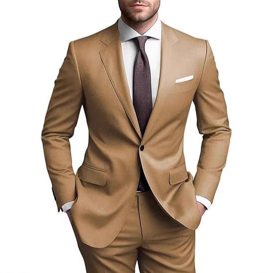 Formal Business Men's Casual Suit - IVOIRART.COM