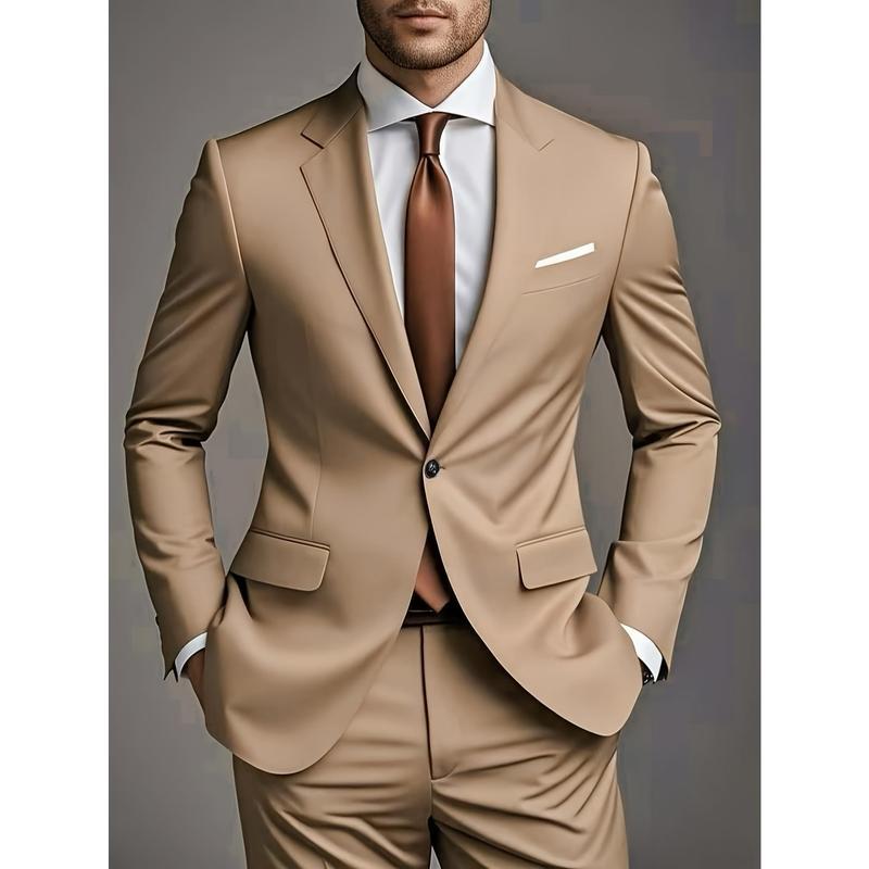 Formal Business Men's Casual Suit - IVOIRART.COM
