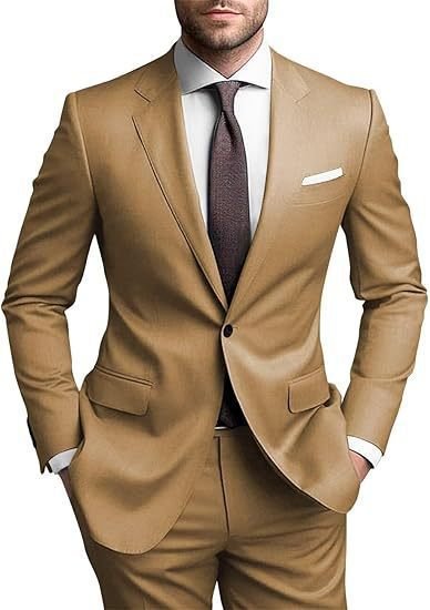 Formal Business Men's Casual Suit - IVOIRART.COM