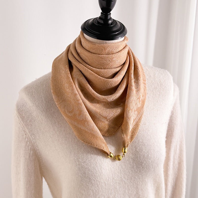 Foulard en Soie Nouvelle Collection Printemps - Automne pour Femmes Élégantes - IVOIRART.COM