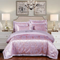 Four sets of embroidery silk and cotton jacquard - IVOIRART.COM