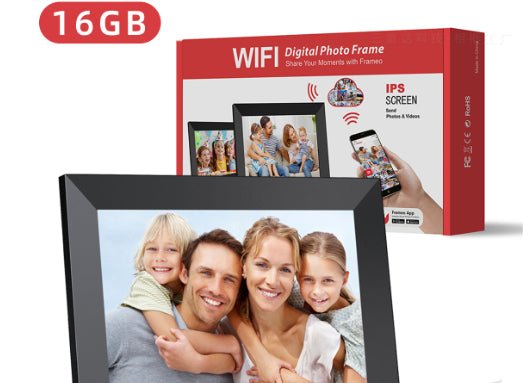 Frameo Electronic Digital Photo Frame 101156-inch Wifi Smart IPS Touch Screen Mobile App Send Pictures - IVOIRART.COM
