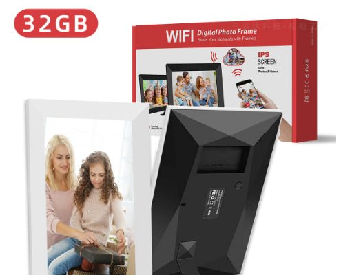 Frameo Electronic Digital Photo Frame 101156-inch Wifi Smart IPS Touch Screen Mobile App Send Pictures - IVOIRART.COM