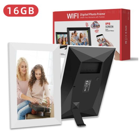 Frameo Electronic Digital Photo Frame 101156-inch Wifi Smart IPS Touch Screen Mobile App Send Pictures - IVOIRART.COM