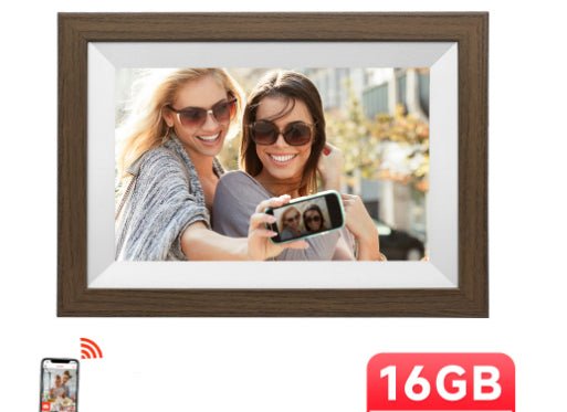 Frameo Electronic Digital Photo Frame 101156-inch Wifi Smart IPS Touch Screen Mobile App Send Pictures - IVOIRART.COM
