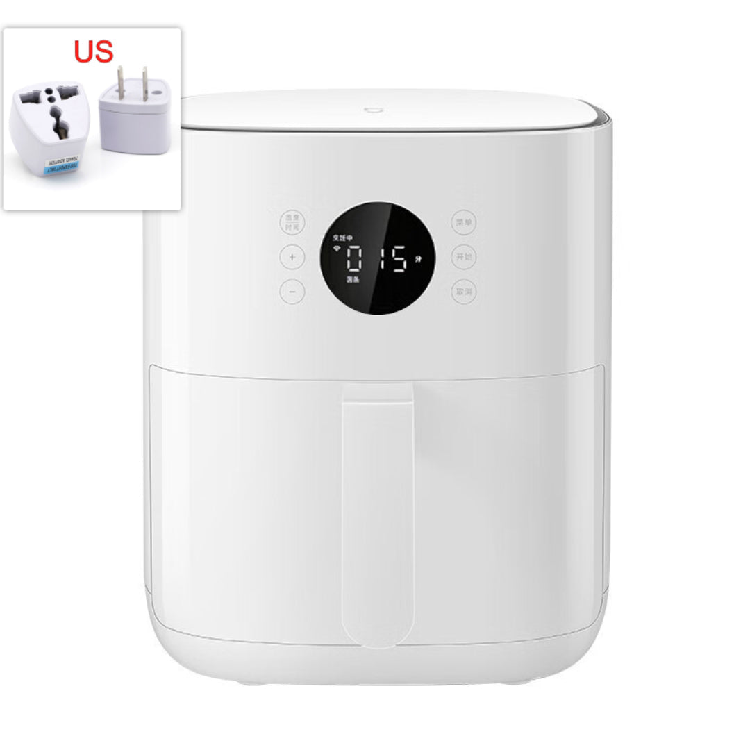 Friteuse à air 4,5L intelligente multifonctionnelle 1200W, intérieur en alliage. - IVOIRART.COM