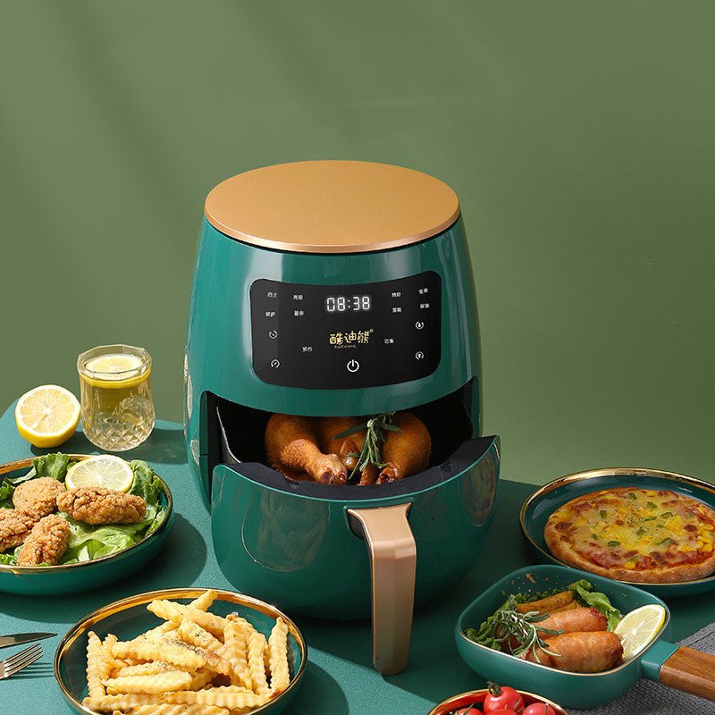 Friteuse à air Household 4,5L smart — 1400W écran tactile pour 4-5 personnes LED. - IVOIRART.COM