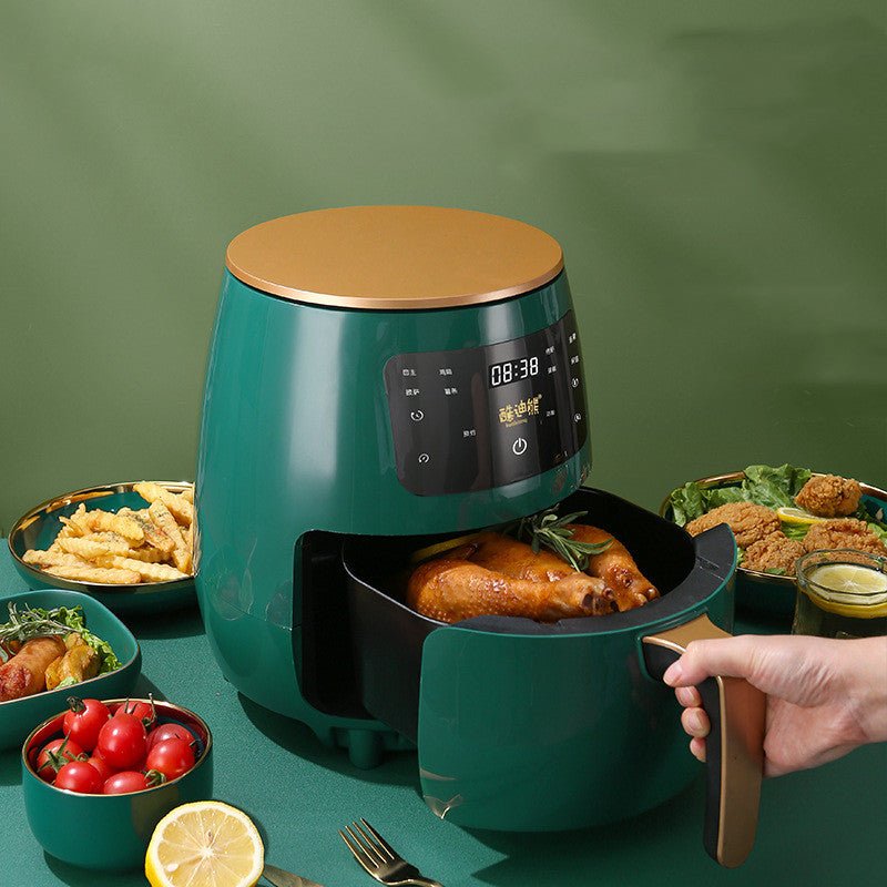 Friteuse à air Household 4,5L smart — 1400W écran tactile pour 4-5 personnes LED. - IVOIRART.COM