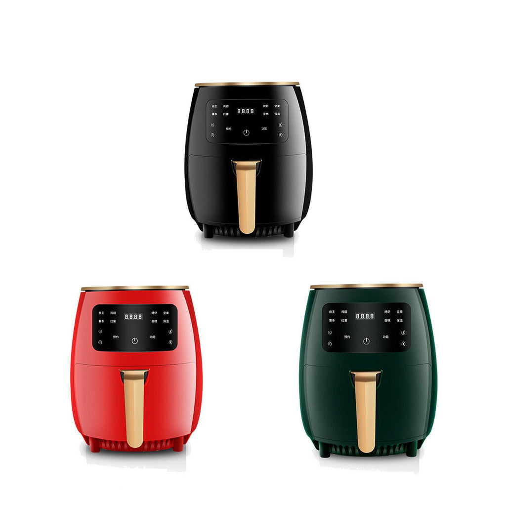 Friteuse à air Household 4,5L smart — 1400W écran tactile pour 4-5 personnes LED. - IVOIRART.COM