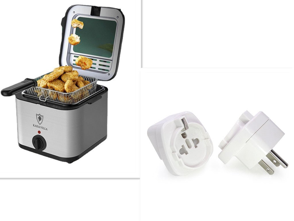 Friteuse Électrique Multifonctionnelle Visuelle pour Brochettes et Frites Maison - IVOIRART.COM