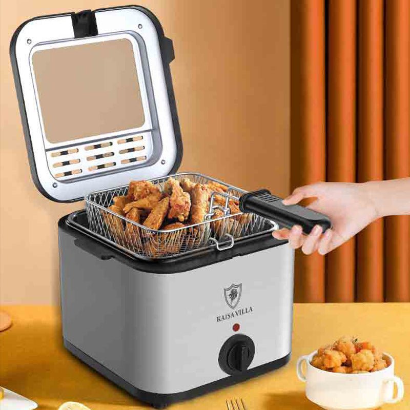 Friteuse Électrique Multifonctionnelle Visuelle pour Brochettes et Frites Maison - IVOIRART.COM