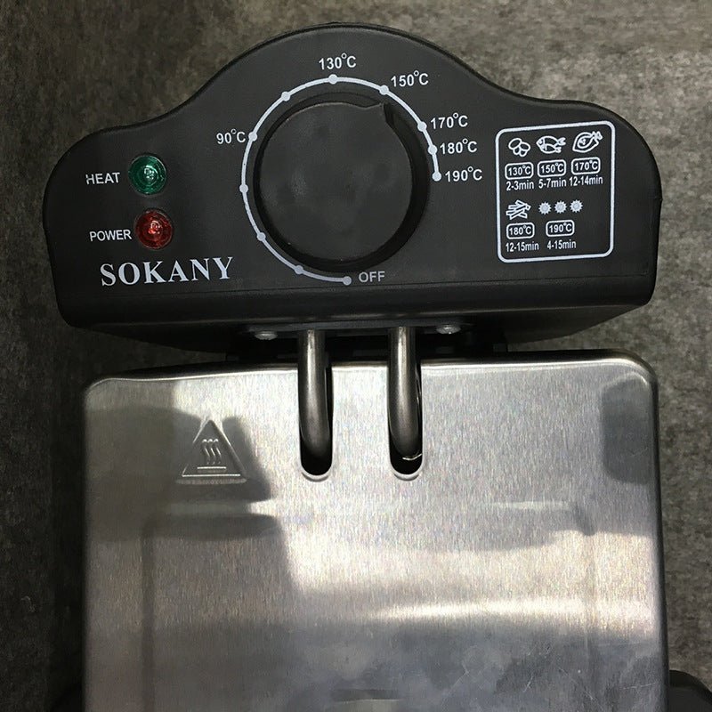 Friteuse électromécanique domestique 3L pour frites croustillantes rapide - IVOIRART.COM