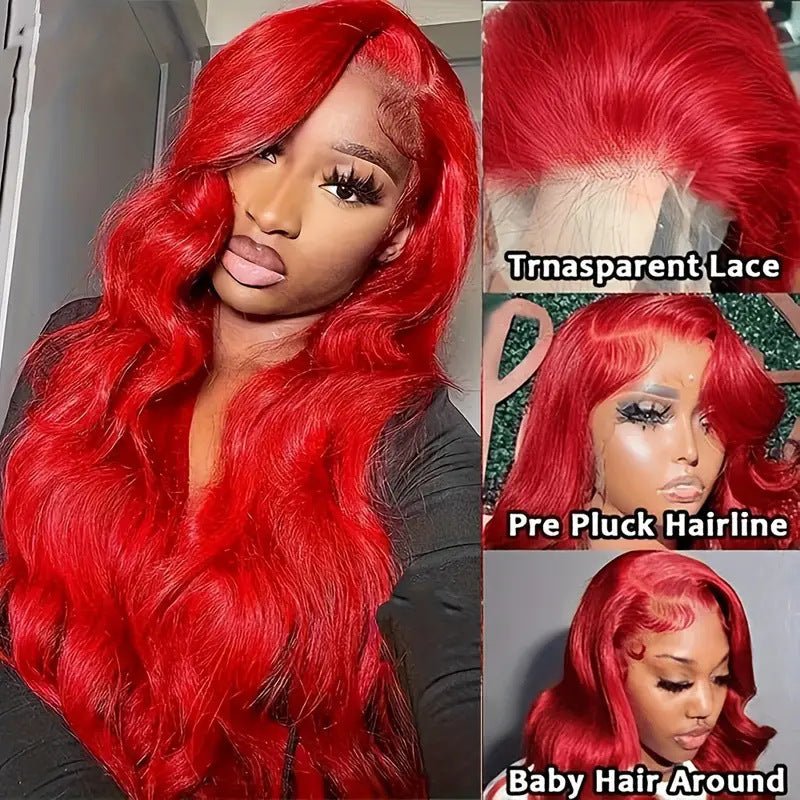 Front Lace Fashion Wavy Long Curly Hair Women's Wig 24-32in Fibre Haute Temp Pro - IVOIRART.COM