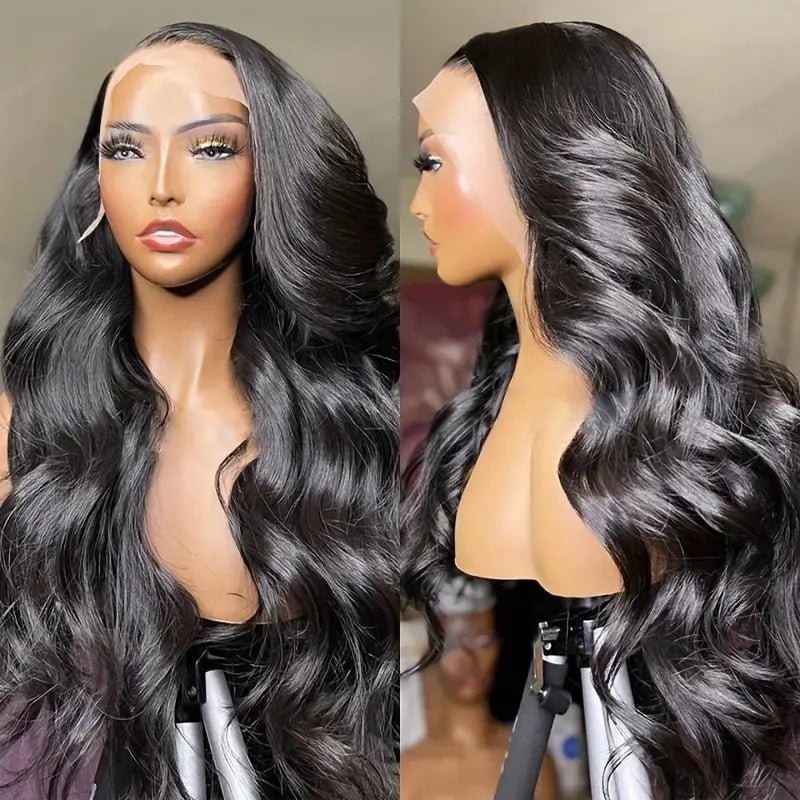 Front Lace Fashion Wavy Long Curly Hair Women's Wig 24-32in Fibre Haute Temp Pro - IVOIRART.COM