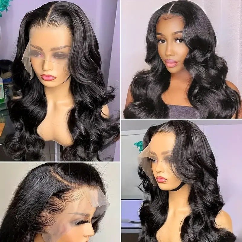 Front Lace Fashion Wavy Long Curly Hair Women's Wig 24-32in Fibre Haute Temp Pro - IVOIRART.COM
