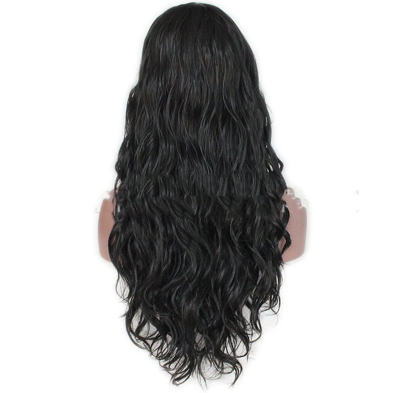Front lace synthetic long curly hair - IVOIRART.COM