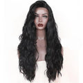 Front lace synthetic long curly hair - IVOIRART.COM