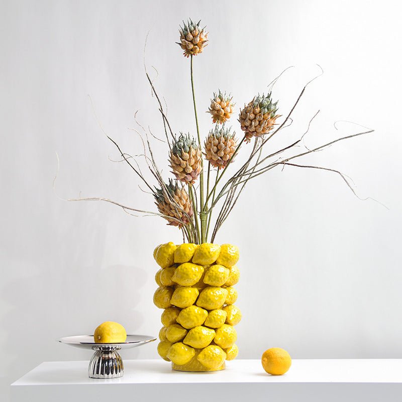 Fruit Vase Ceramic Modern Creative Domestic - IVOIRART.COM