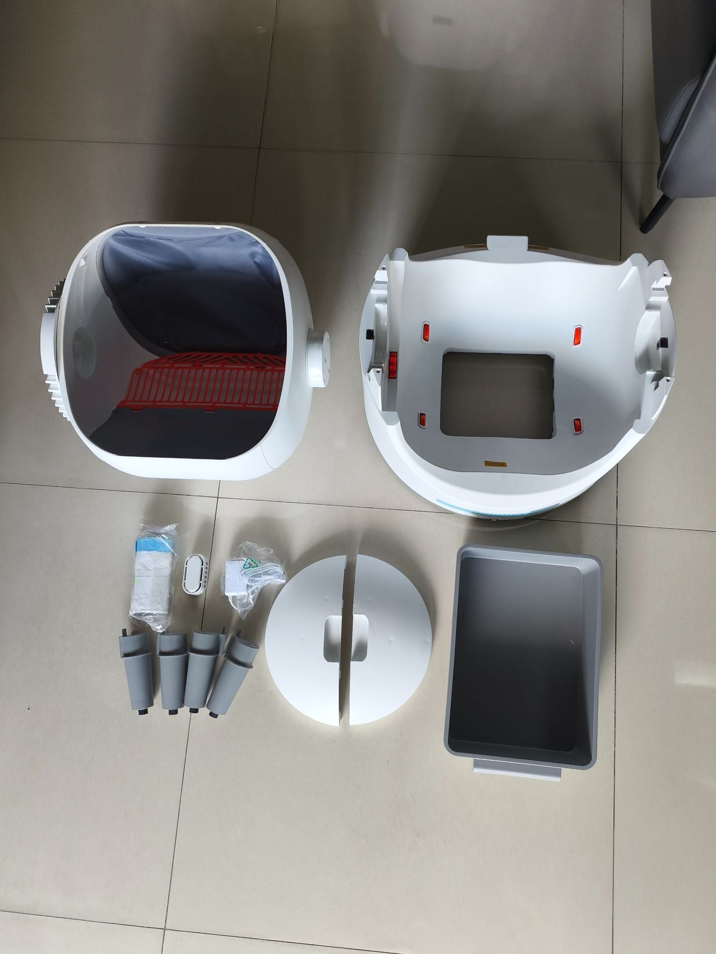 Fully Automatic Cat Litter Box With Large Space Intelligent Shovel Machine - IVOIRART.COM