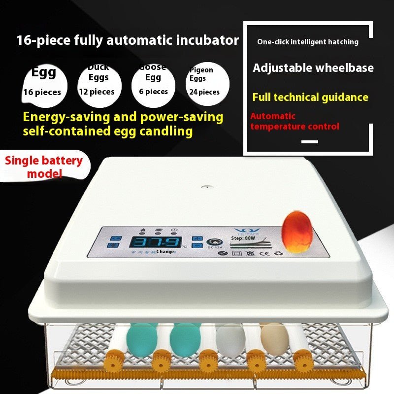 Fully Automatic Home Intelligent Incubator - IVOIRART.COM